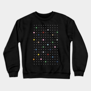 Pin Points Black Crewneck Sweatshirt